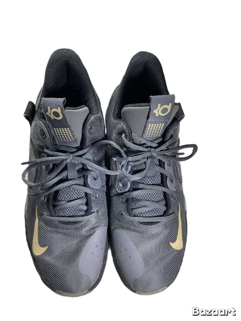 Nike KD Trey 5 VII Basketball Shoes Men’s 9 Dark Gray Metallic Gold